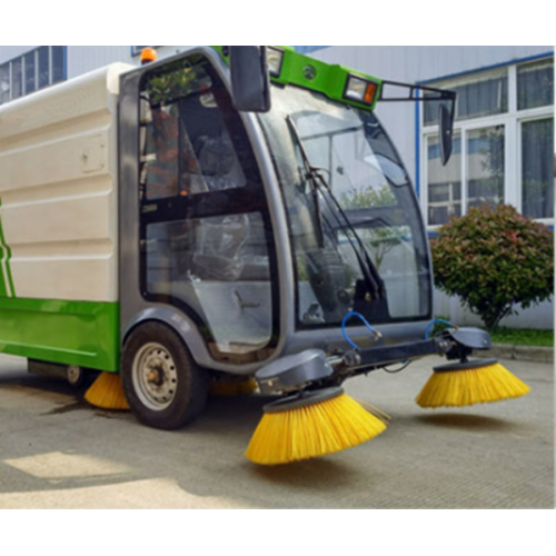 Lahat ng electric enclosed road sweeper